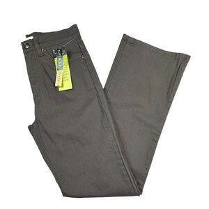 FOCUS Jeans Brown Womens Size 4 Slenderizing Stretch Tummy Control